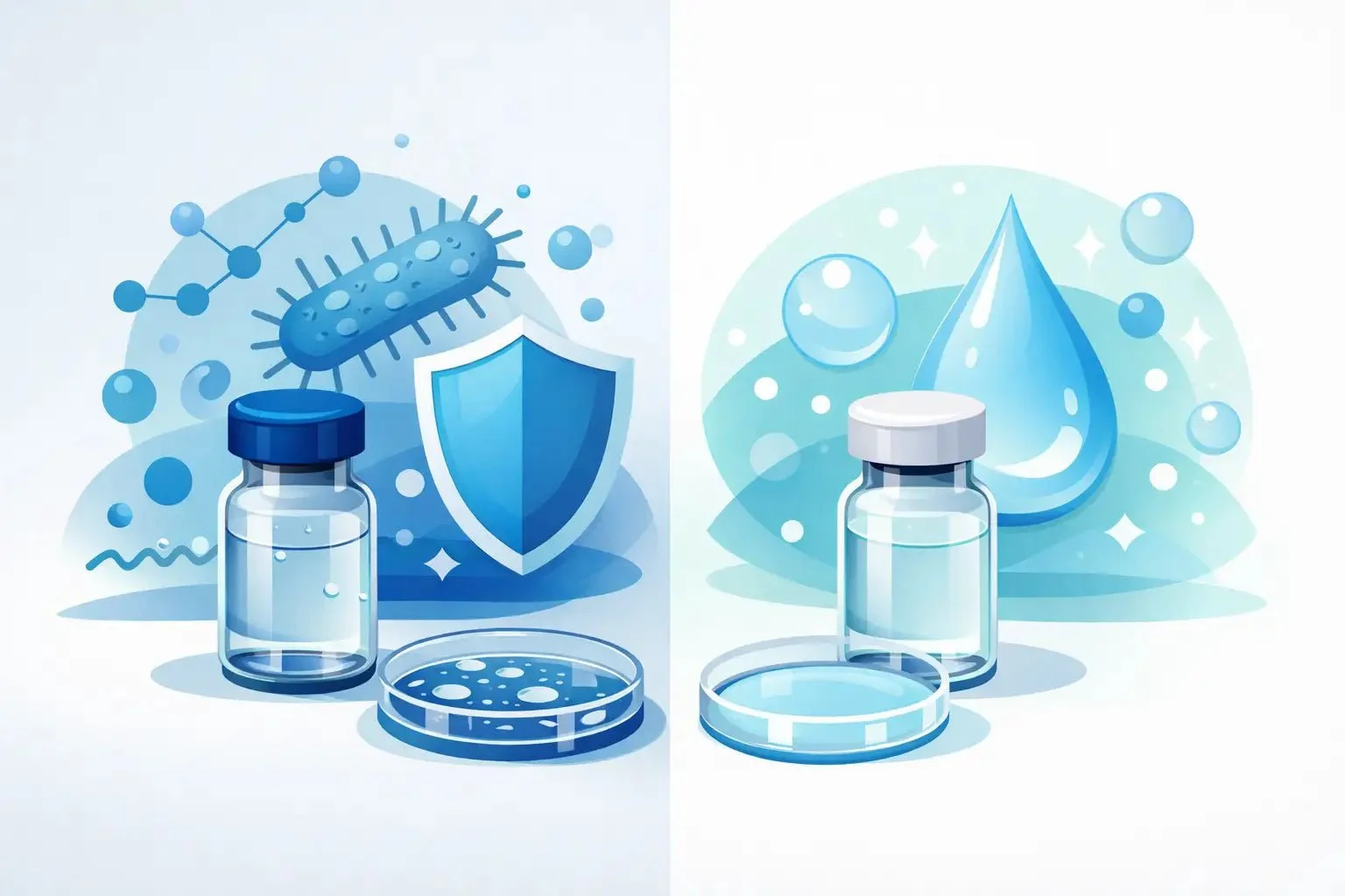 Bacteriostatic Water vs Sterile Water - BACWATERMAX-VITAMIN GUYS