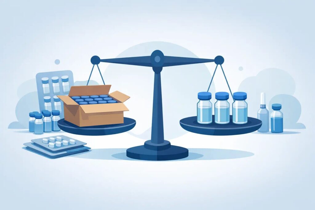 Bulk Packs vs Single Vials: Which Fits?