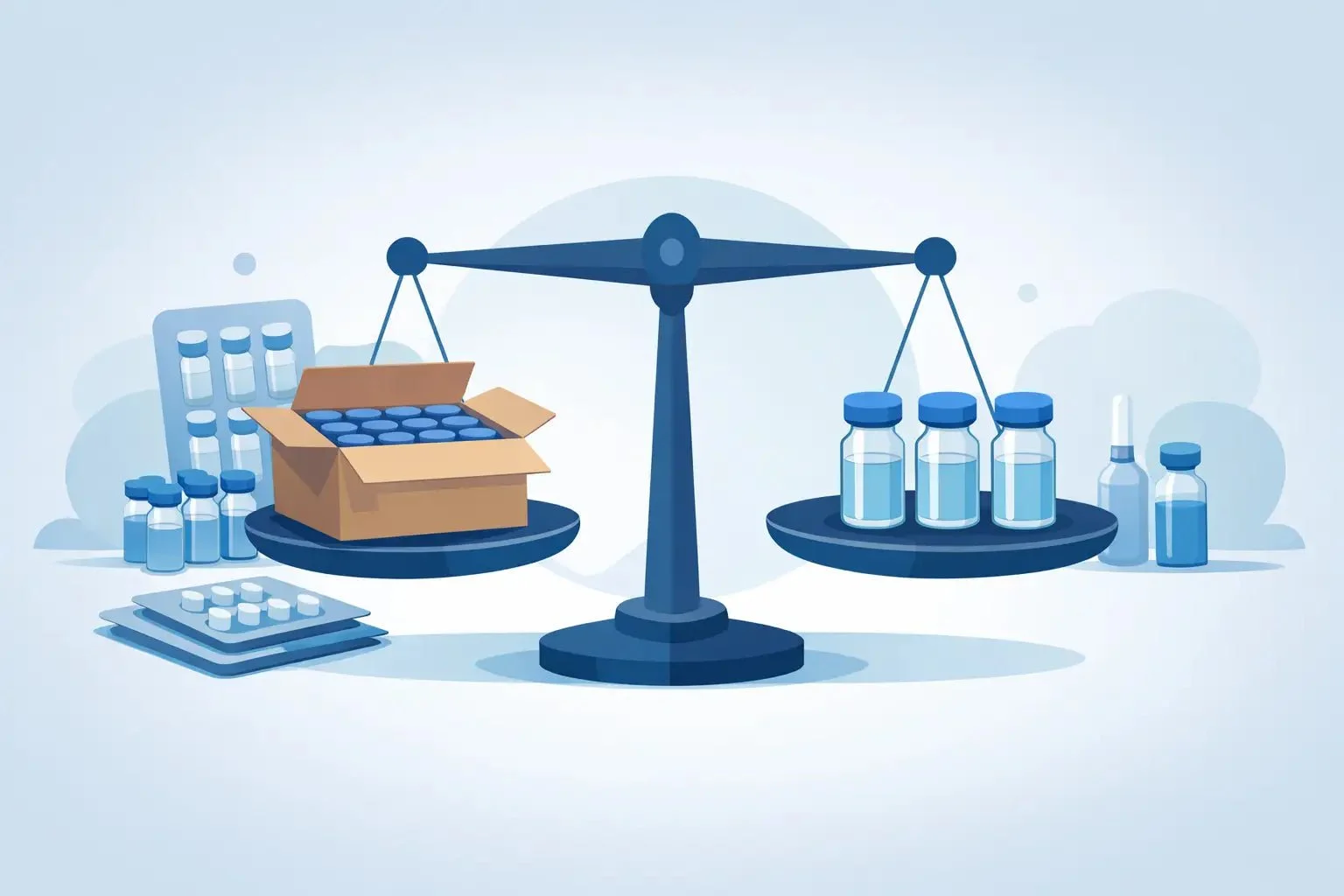 Bulk Packs vs Single Vials: Which Fits? - BACWATERMAX-VITAMIN GUYS