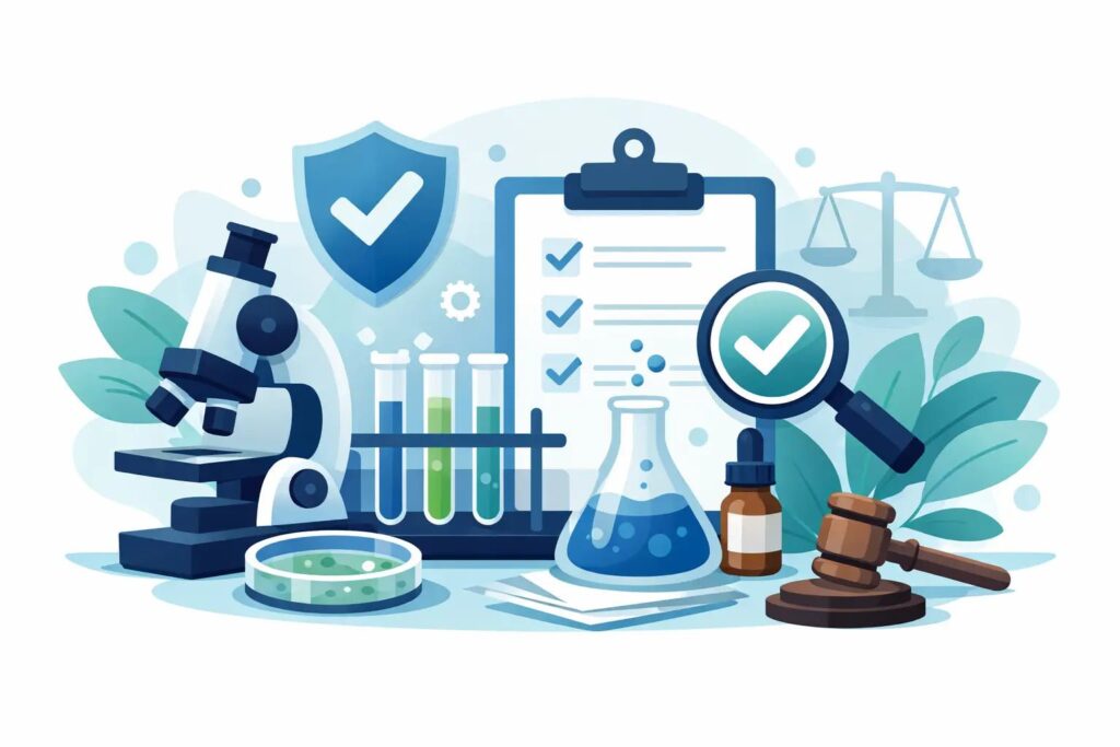 Compliance Wording on Lab Products