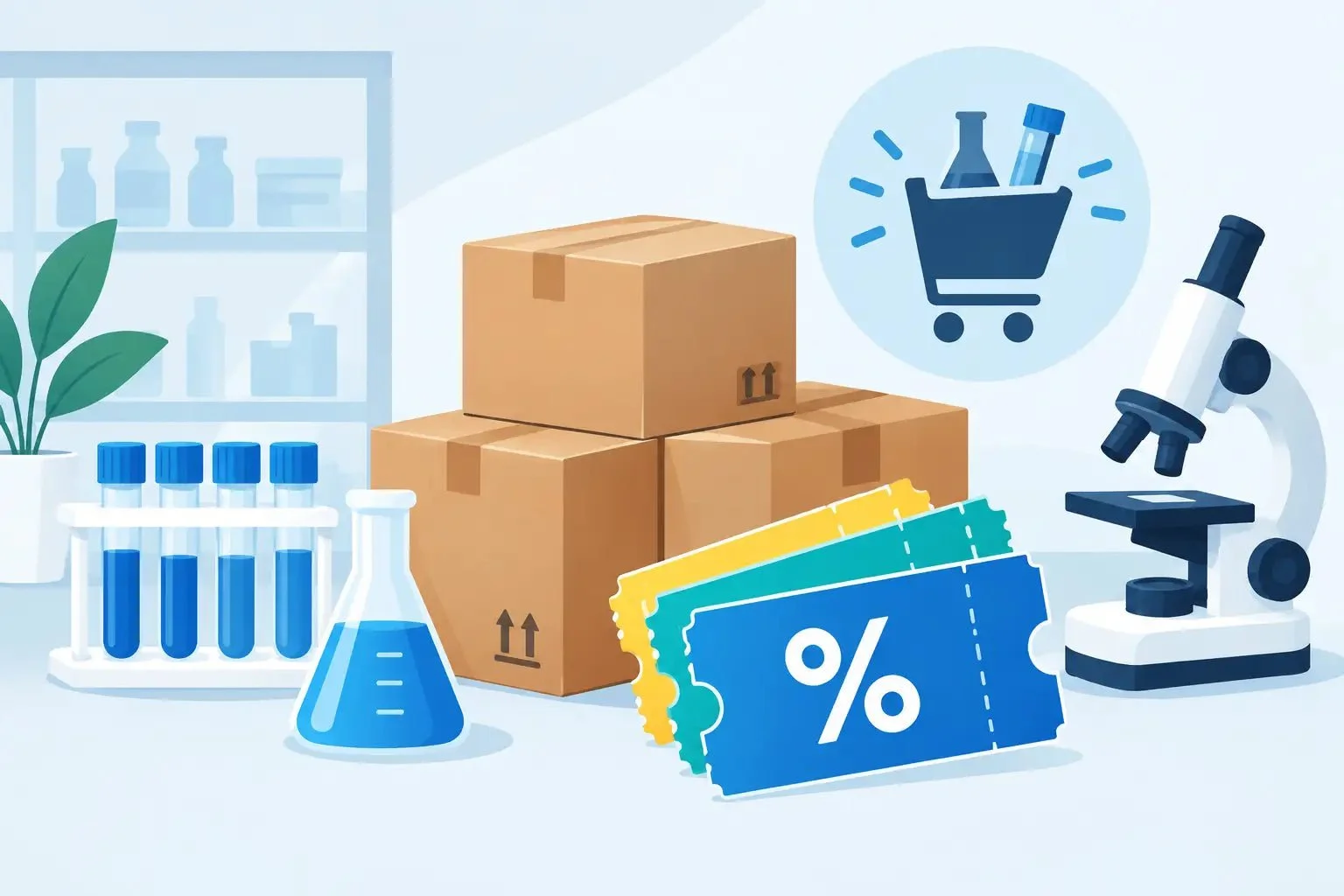 Coupon Stacking Rules for Bulk Lab Supply Orders - BACWATERMAX-VITAMIN GUYS