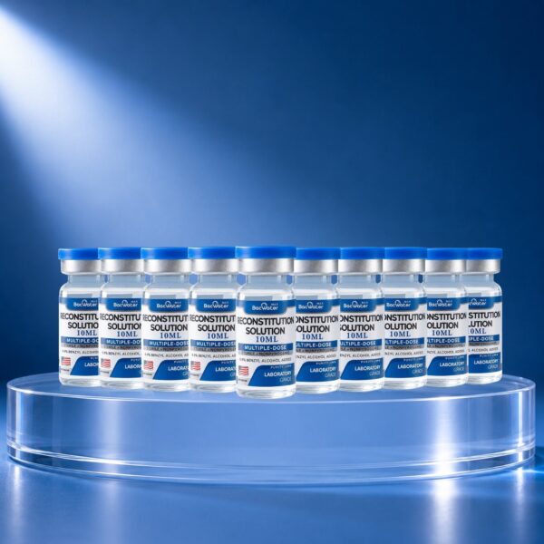 High-Purity Bacteriostatic Water 10ml 10-Pack – Research Grade - BacWaterMax