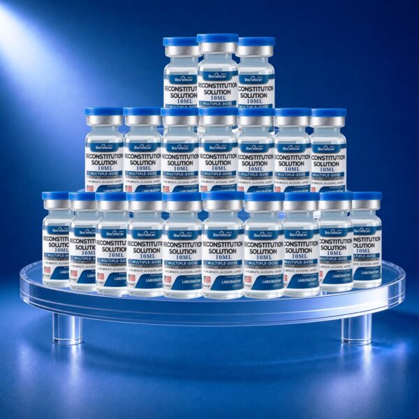 High-Purity Bacteriostatic Water 10ml 20-Pack – Research Grade - BacWaterMax