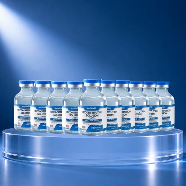 High-Purity Bacteriostatic Water 30ml 10-Pack – Research Grade - BacWaterMax