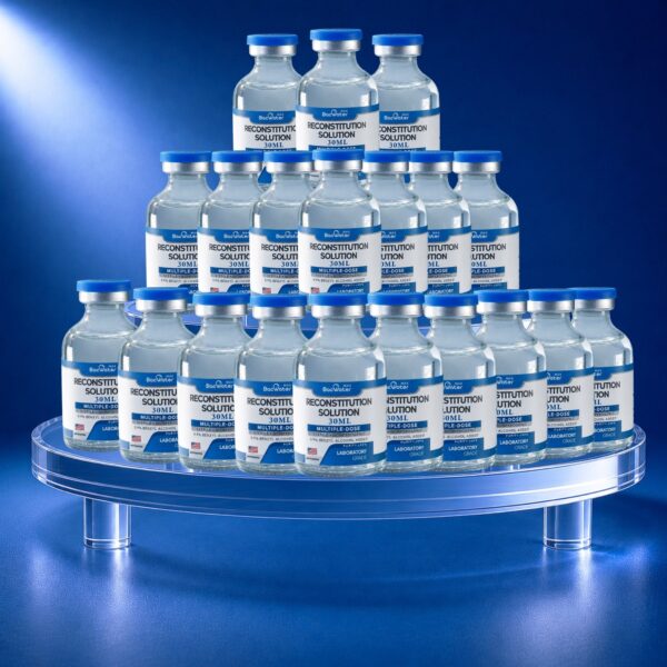 High-Purity Bacteriostatic Water 30ml 20-Pack – Research Grade - BacWaterMax