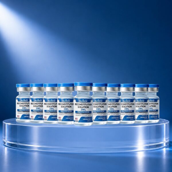 High-Purity Bacteriostatic Water 3ml 10-Pack – Research Grade - BacWaterMax