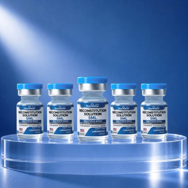 High-Purity Bacteriostatic Water 5ml 5-Pack – Research Grade - BacWaterMax