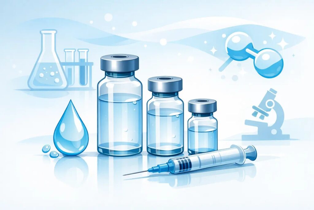 High Purity Sterile Water Vials Explained