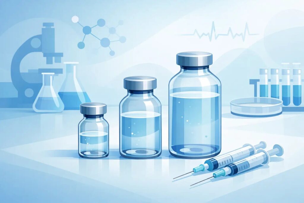 How to Choose Sterile Water Vial Size for Research