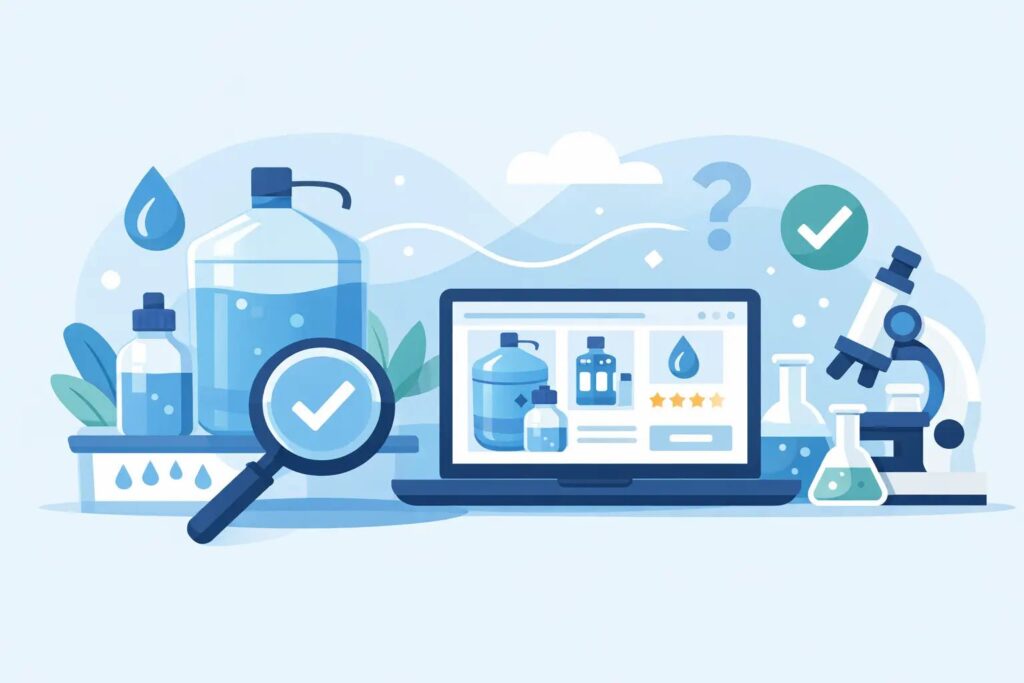 How to Source Lab Water Online Without Guesswork