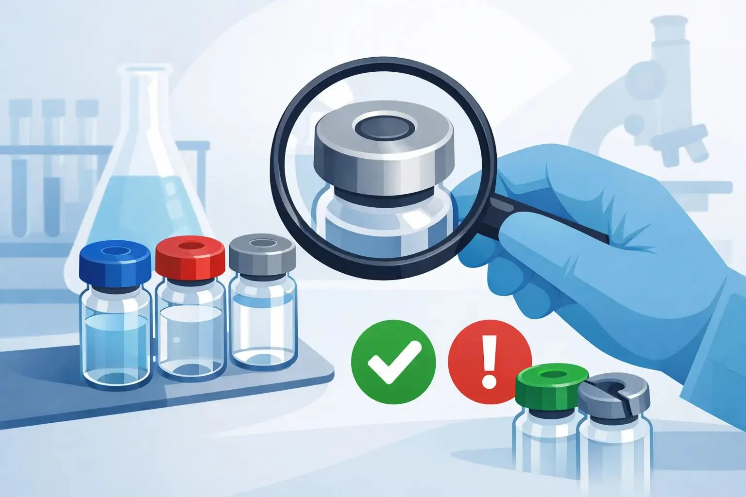 How to Verify Vial Seals Before Research Use - BACWATERMAX-VITAMIN GUYS