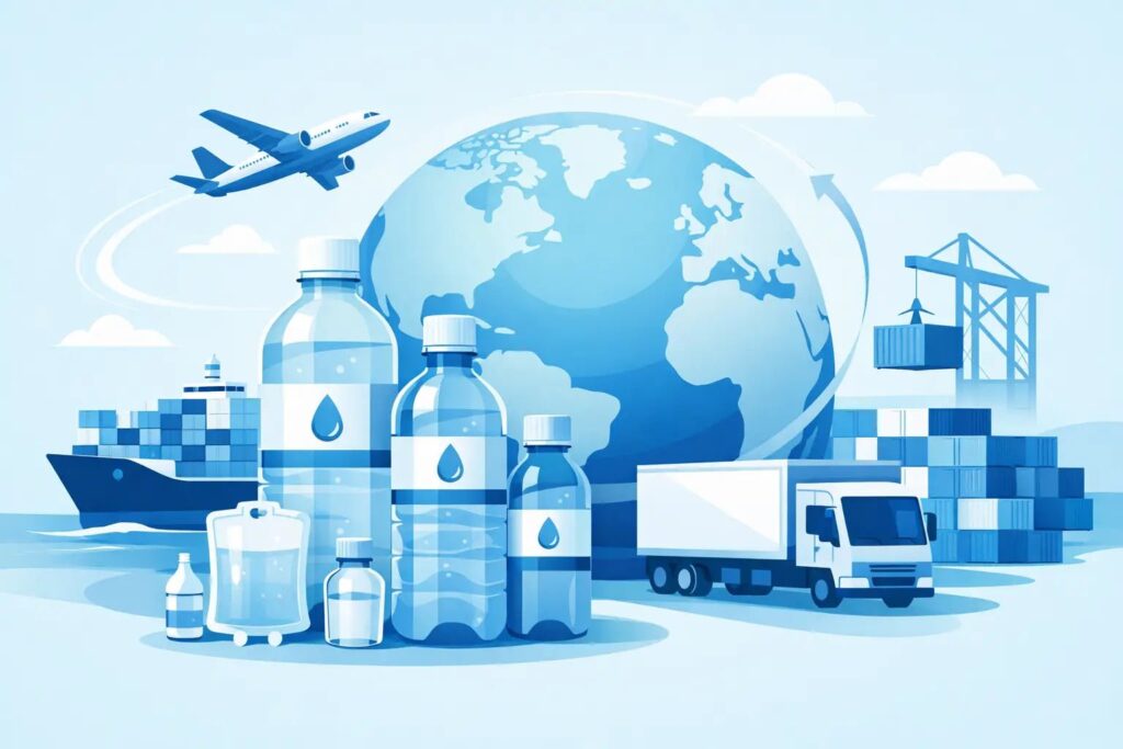 International Shipping Sterile Water Supplier