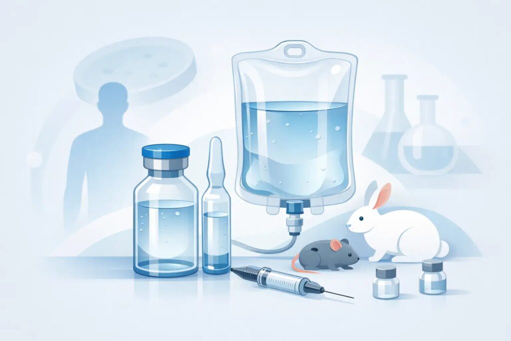 Not for Human Use Sterile Water Explained