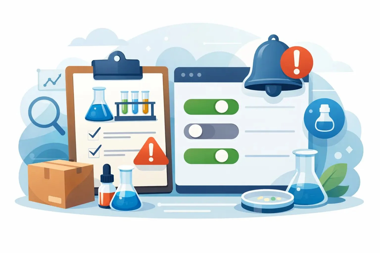 Product Alert Settings for Research Supply Orders - BACWATERMAX-VITAMIN GUYS