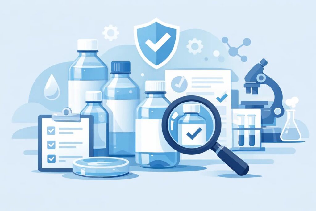 Sterile Water Compliance Labeling Guide