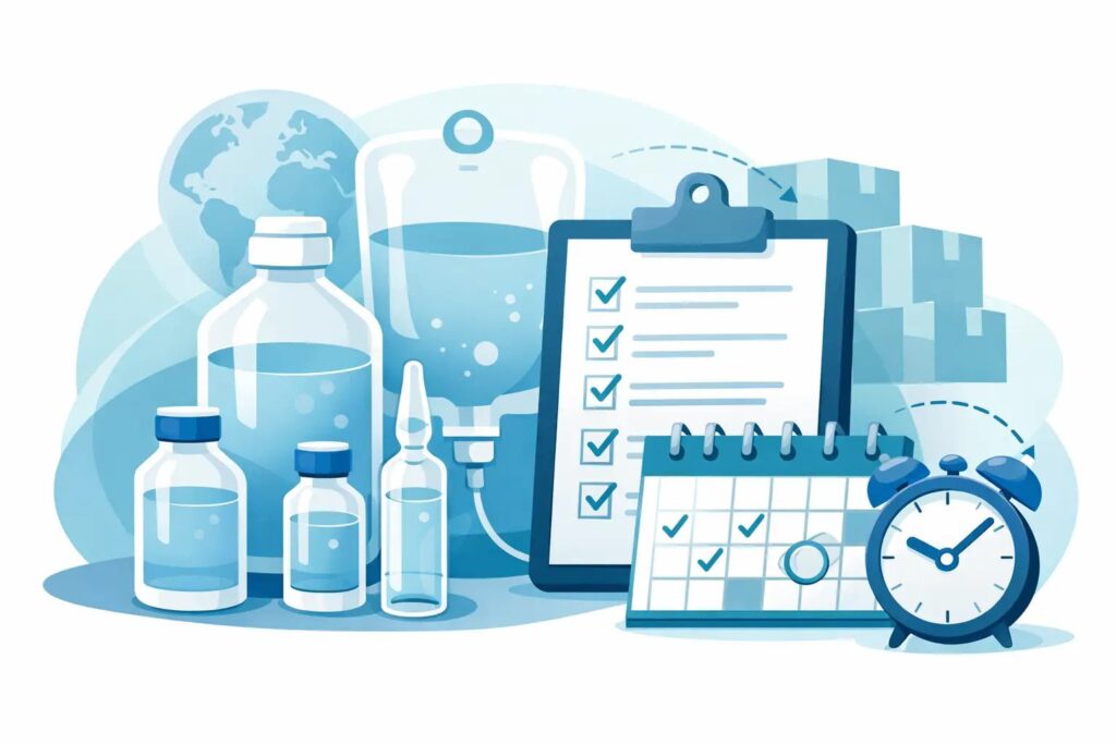 Sterile Water Preorder Availability Guide
