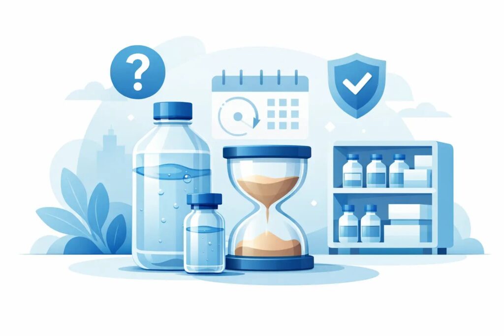 Sterile Water Shelf Life FAQ