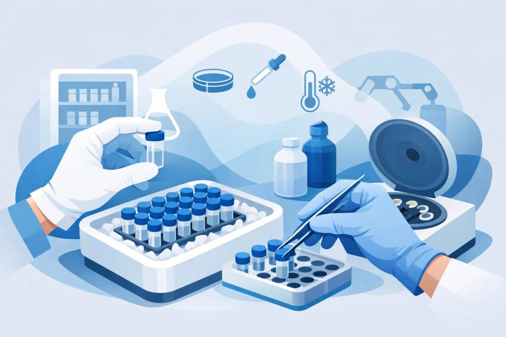 Vial Handling Protocols for Research Stock